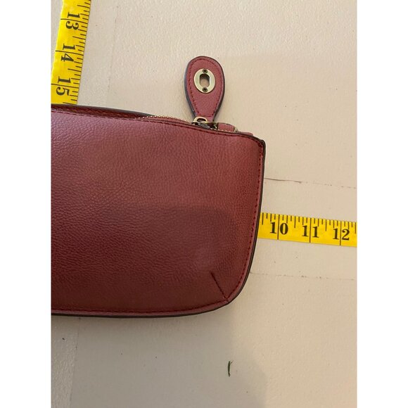 Joy Susn Small Pebbled Faux Leather Crossbody Bag Detachable Strap & Zip Closure - Picture 8 of 8